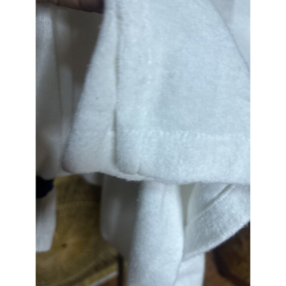 Polo Ralph Lauren Men's Vintage Velour Short Sleeve Polo Shirt White Size XXL - Picture 6 of 7